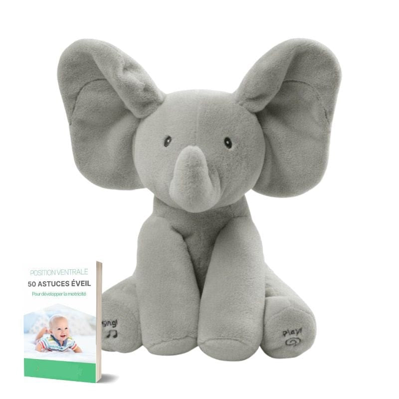 Dranv : l'Elephant Cache-Cache Musica bébé